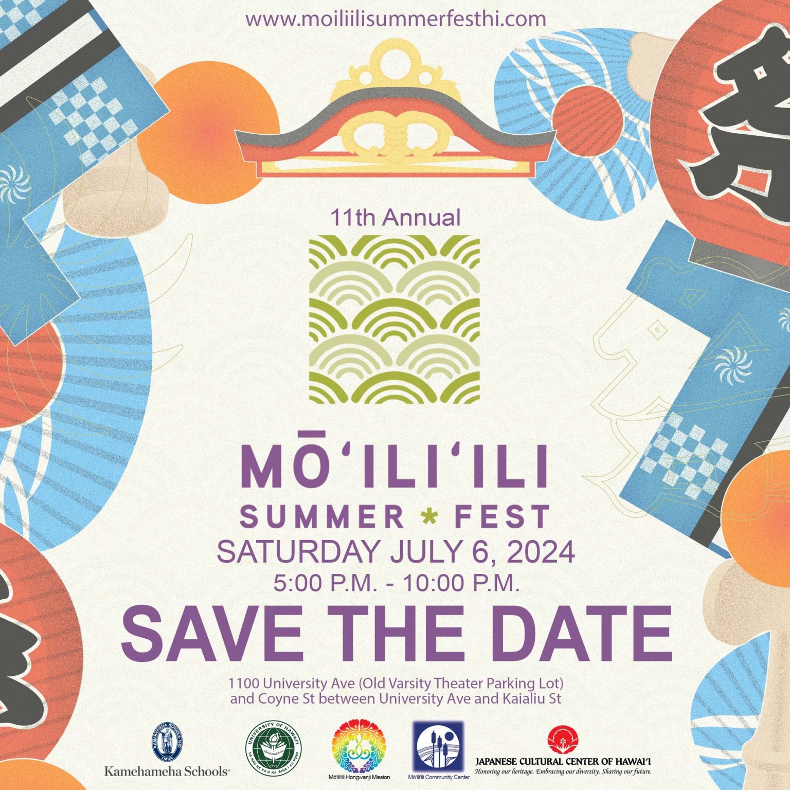 Mo’ili’ili Summer Festival – Oahu Bon Dance Schedule 